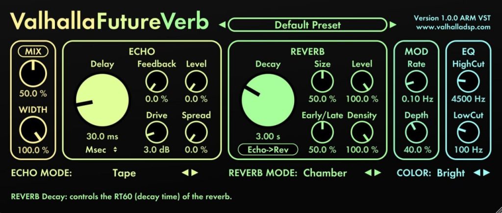 Valhalla DSP Valhalla FutureVerb v1.0.0.8